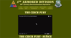 Desktop Screenshot of 4tharmored.cz